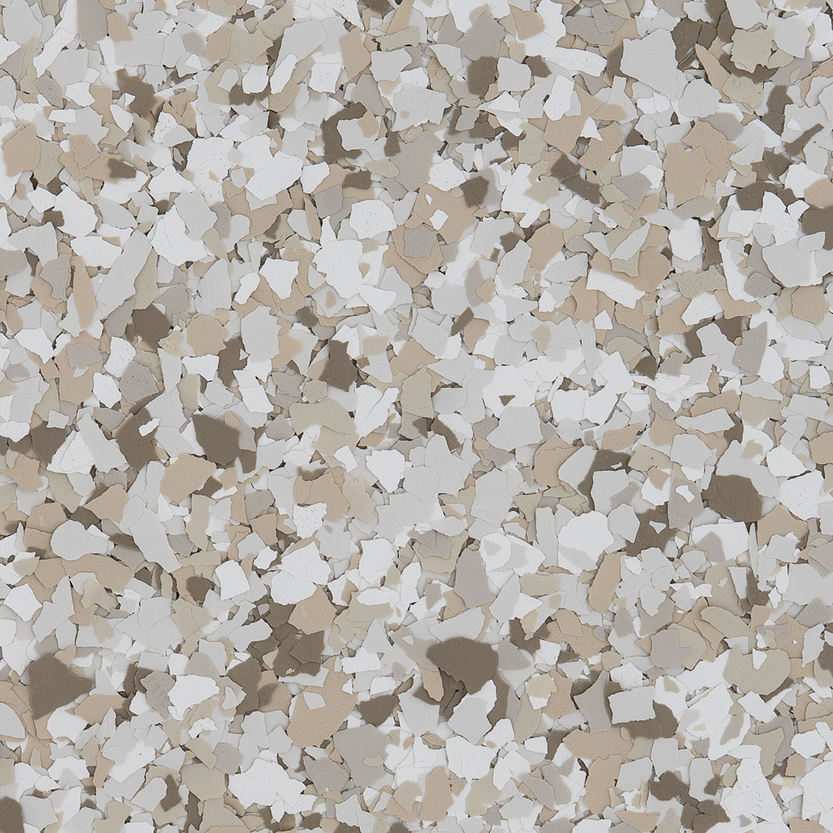 Trailmix FB-613 flake floor coating color