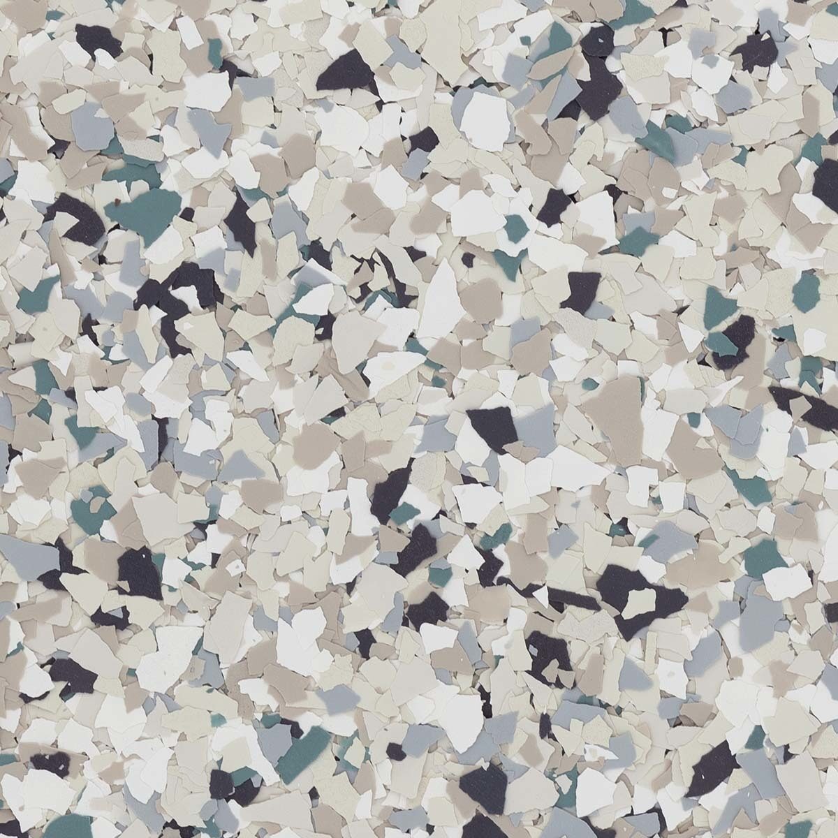 Nordic Green FB-514 decorative flake color swatch