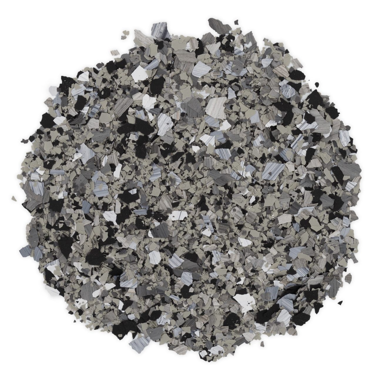 Slate (FB-4105) epoxy flake blend by New Era Epoxy