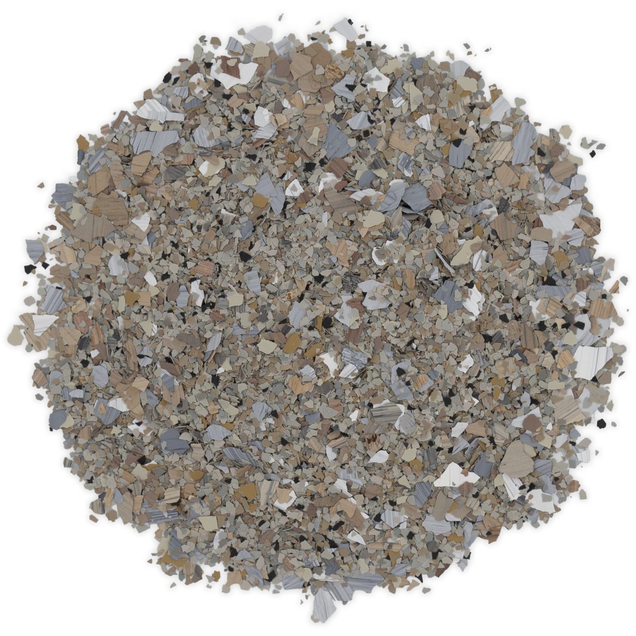 Mudstone (FB-4109) epoxy flake blend by New Era Epoxy