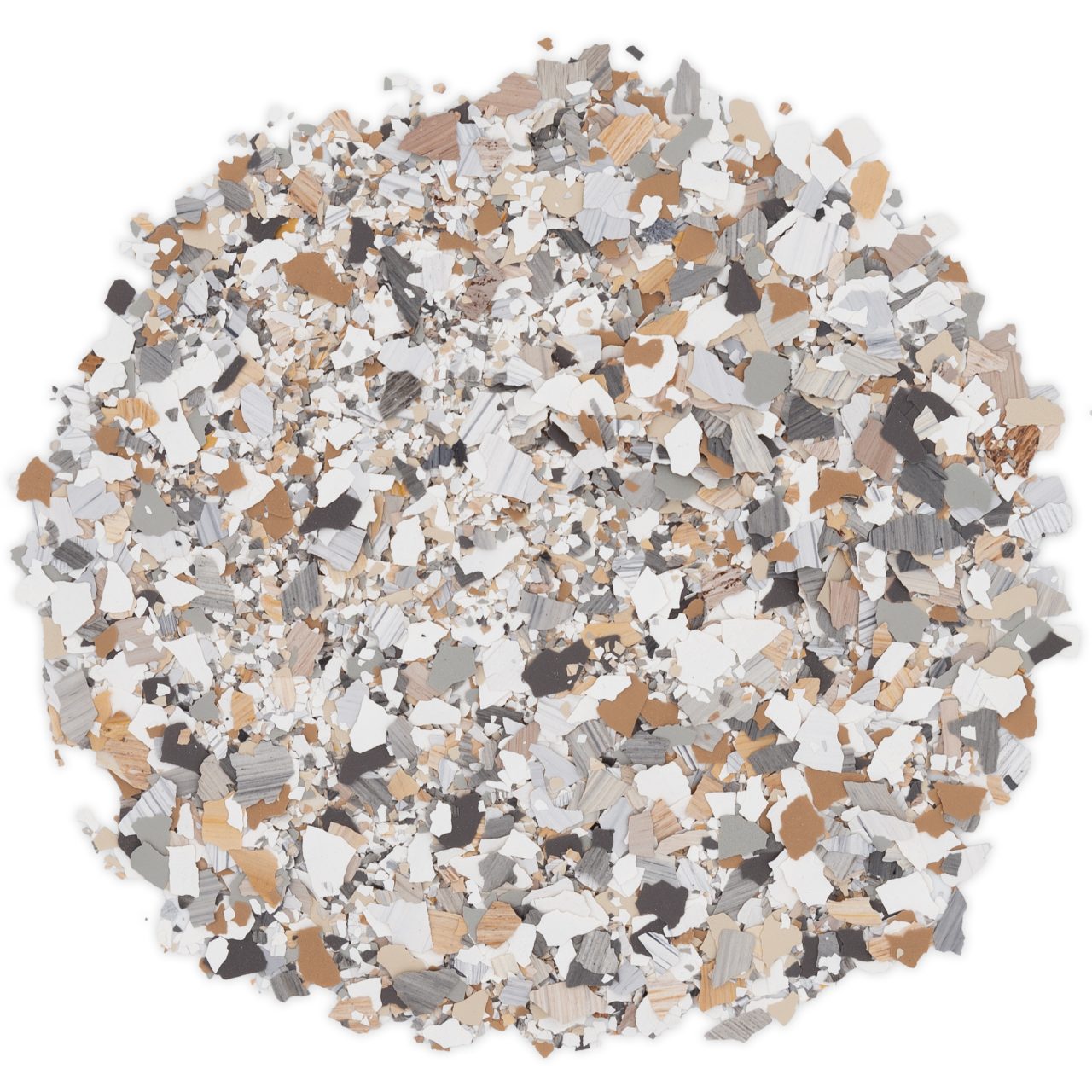 Claystone (FB-4110) epoxy flake blend by New Era Epoxy