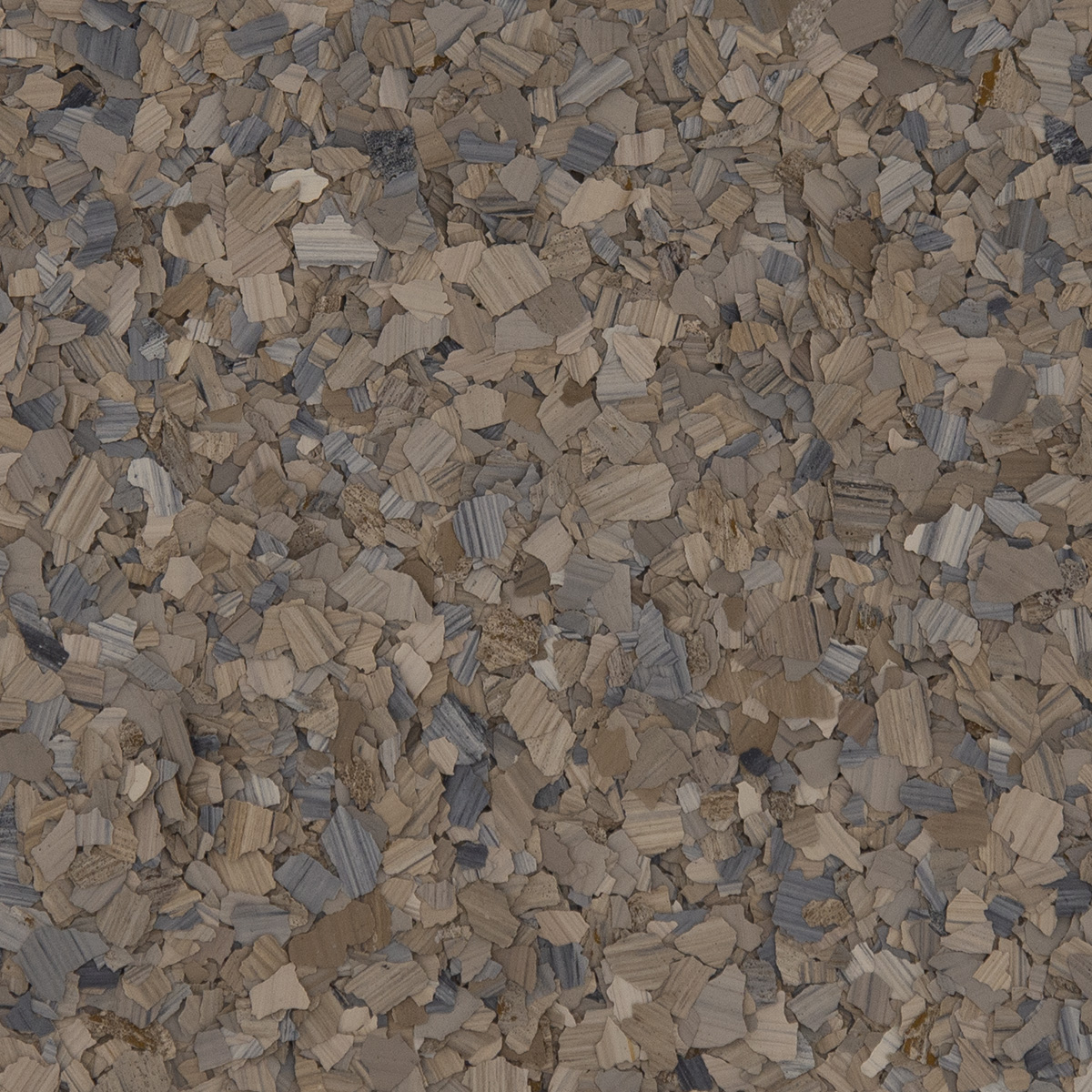 Obsidian F9304 flake floor coating color