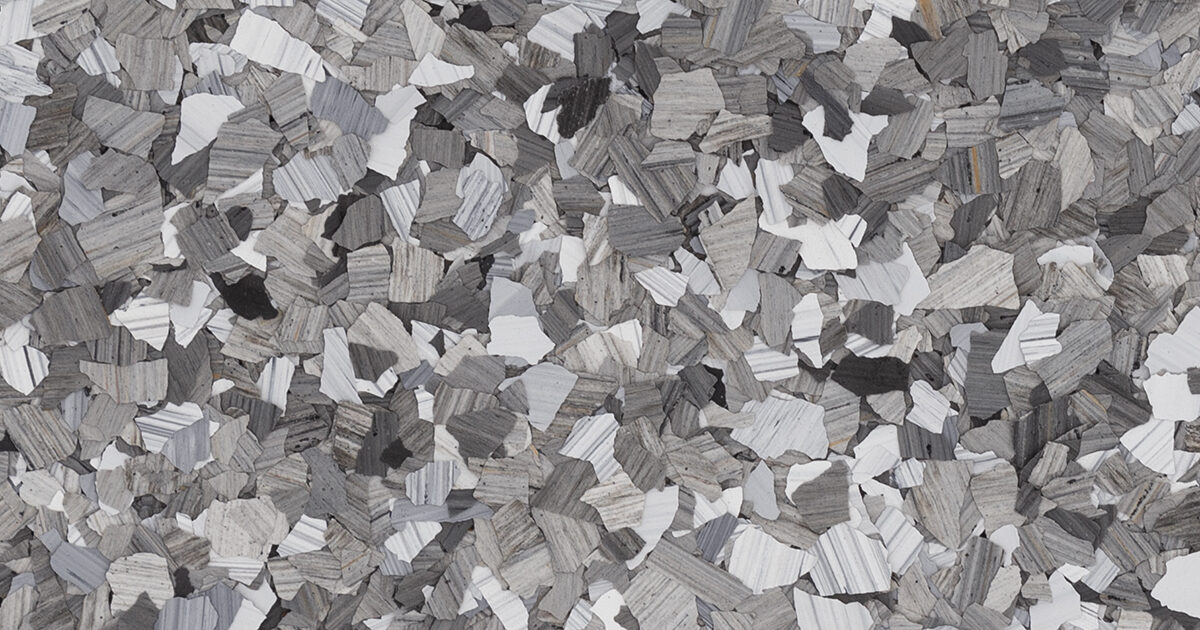 Weathered Gray Torginol flake blend