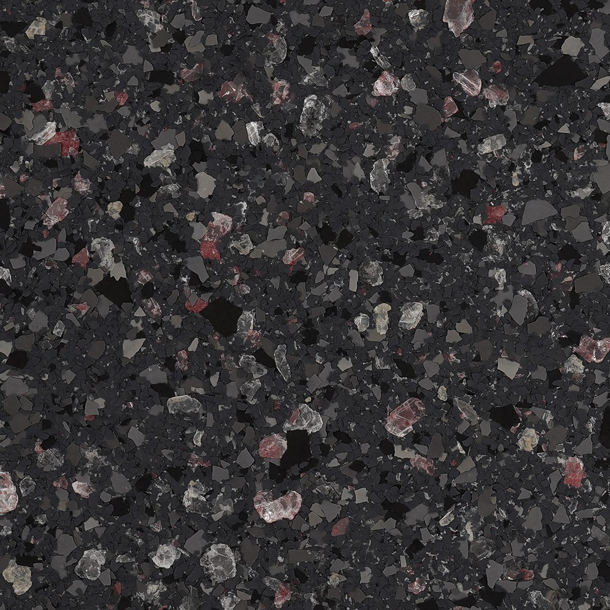 Lava Rock (FB-5012) epoxy flake blend by New Era Epoxy