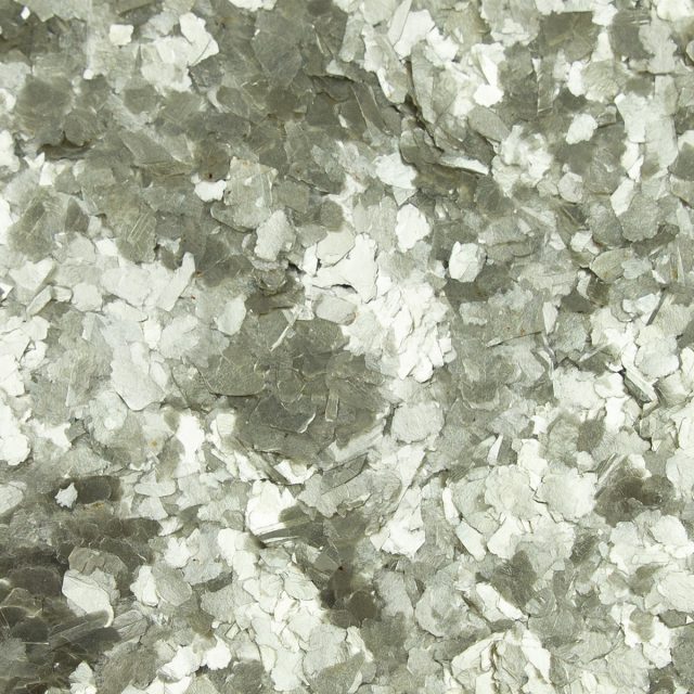 Silver (M1010-4-8) - 4-8 Mesh Mica