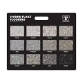 26 HYBRID FLAKE FLOORING Display Board Front