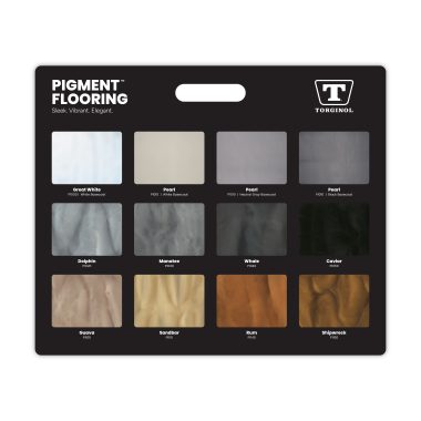 26 PIGMENT FLOORING Display Board Front