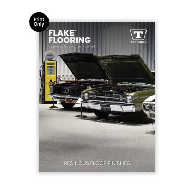 PRINT ONLY Flake Flooring Cover
