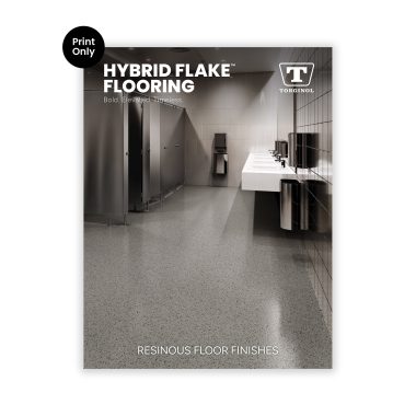 PRINT ONLY Hybrid Flake Flooring Cover