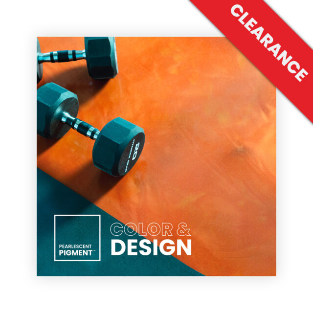 Clearance tag for pigment color guide