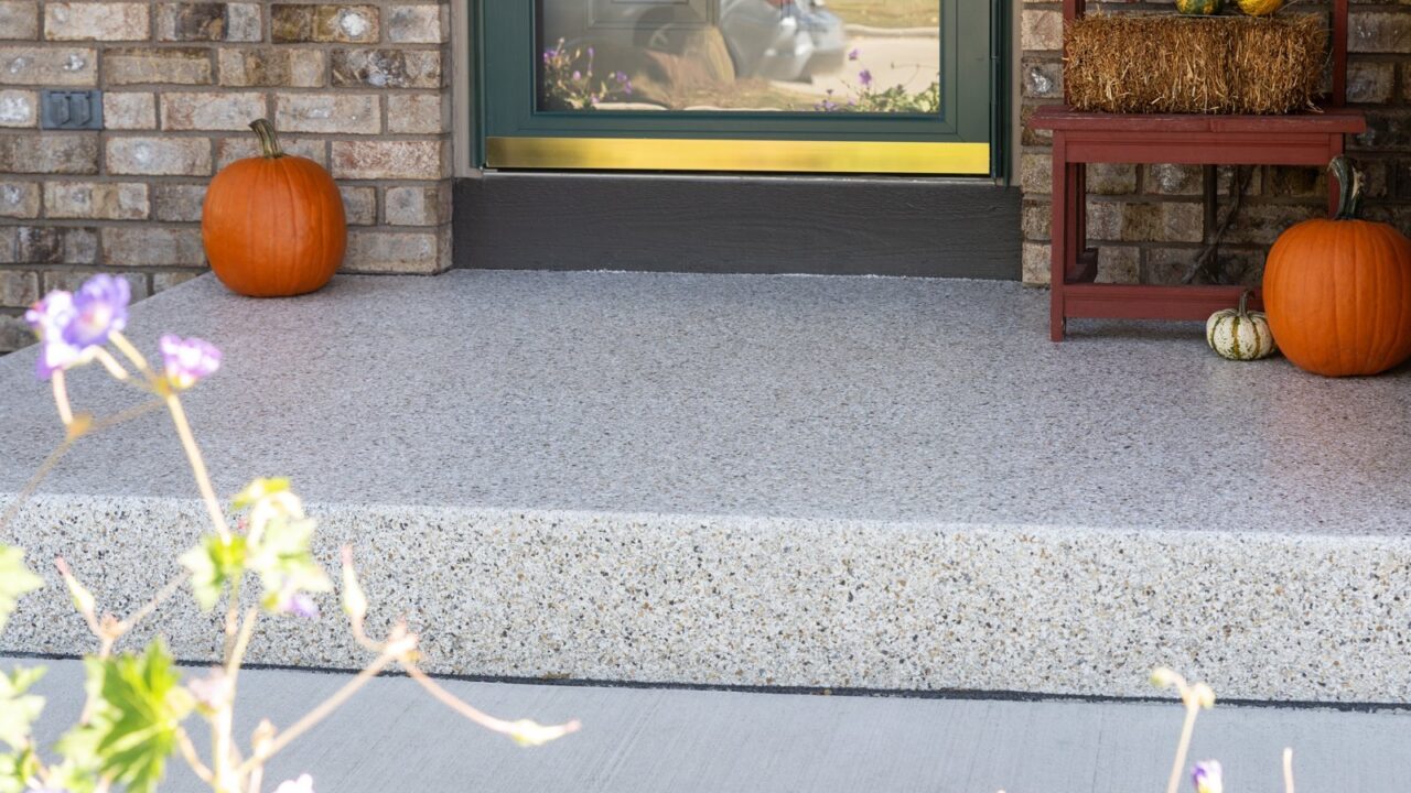 Front porch entry