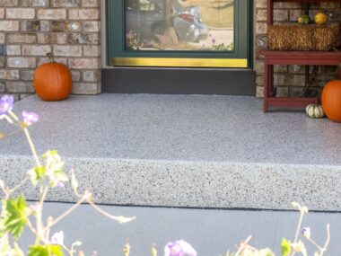 Front porch entry